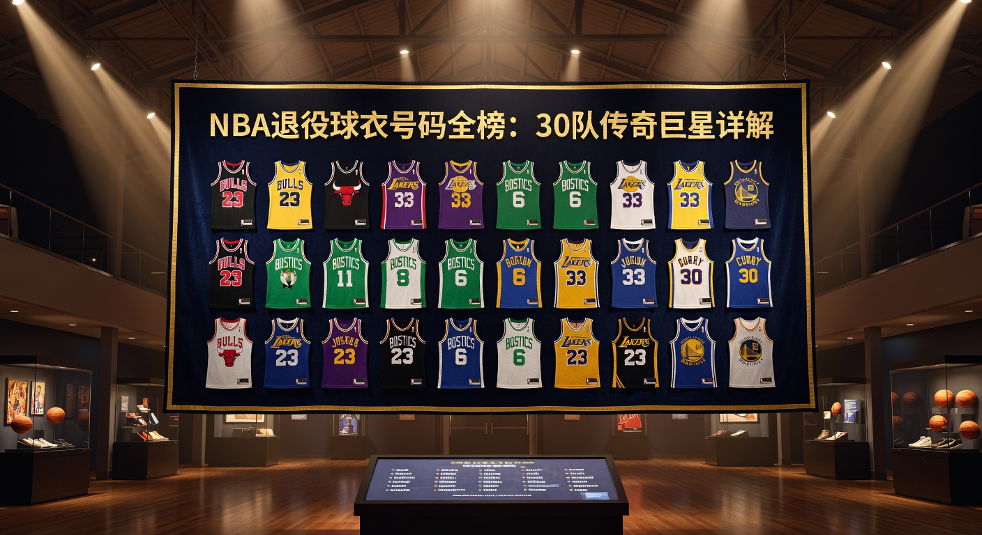 NBA退役球衣号码全榜：30队传奇详解