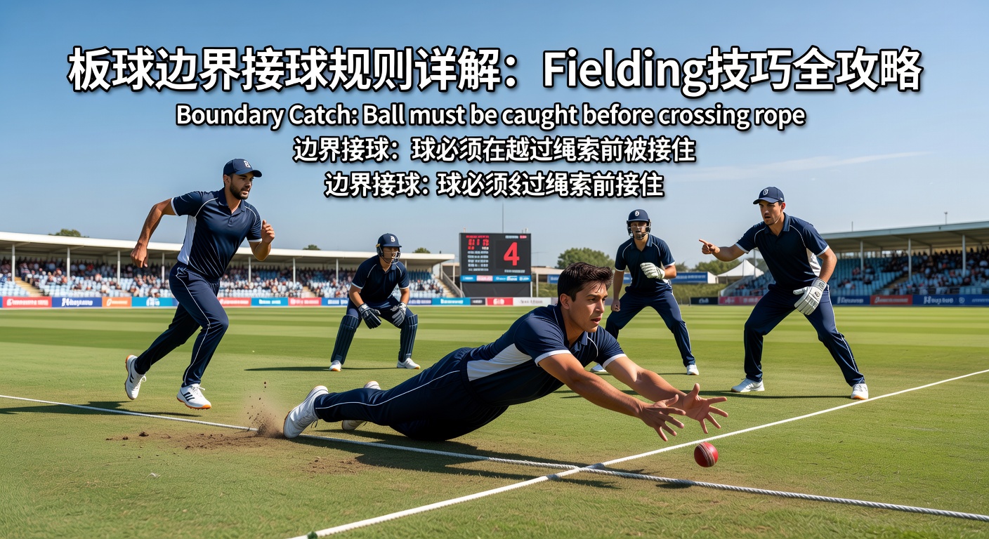板球边界接球规则详解：Fielding技巧全攻略