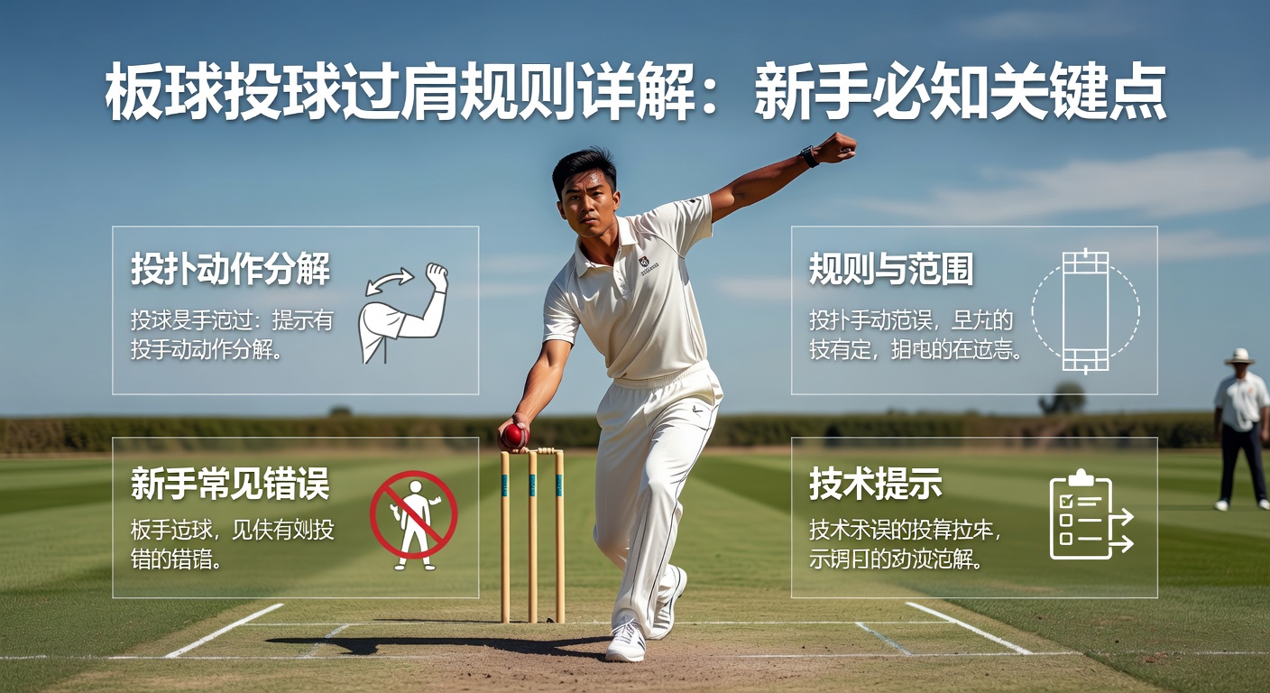 板球投球过肩规则详解：新手必知关键点
