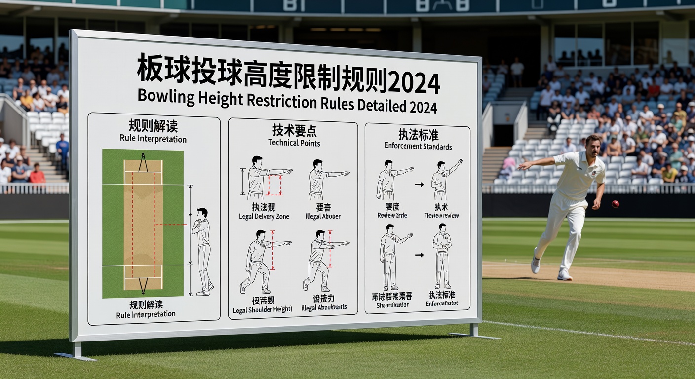 板球投球高度限制规则详解2024