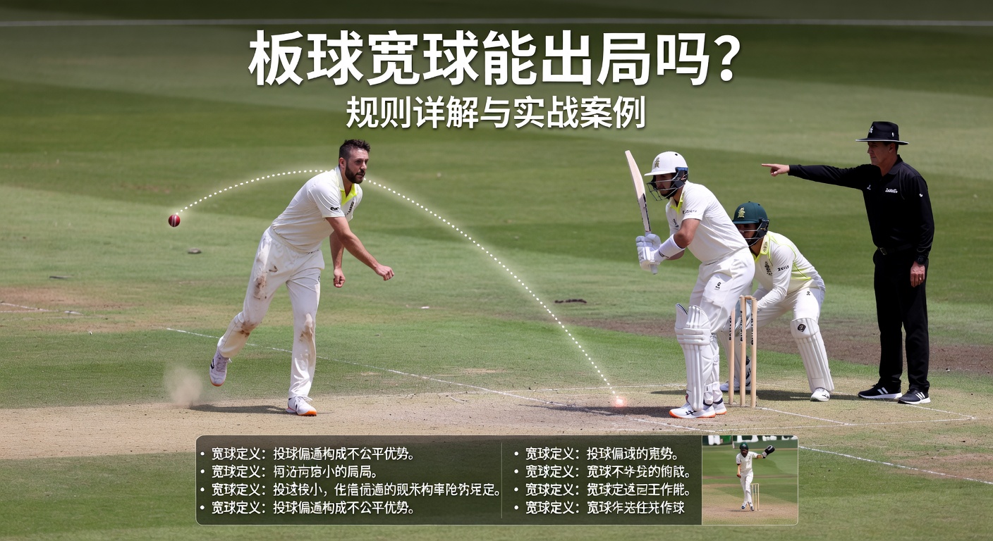 板球宽球能出局吗？规则详解+实战案例