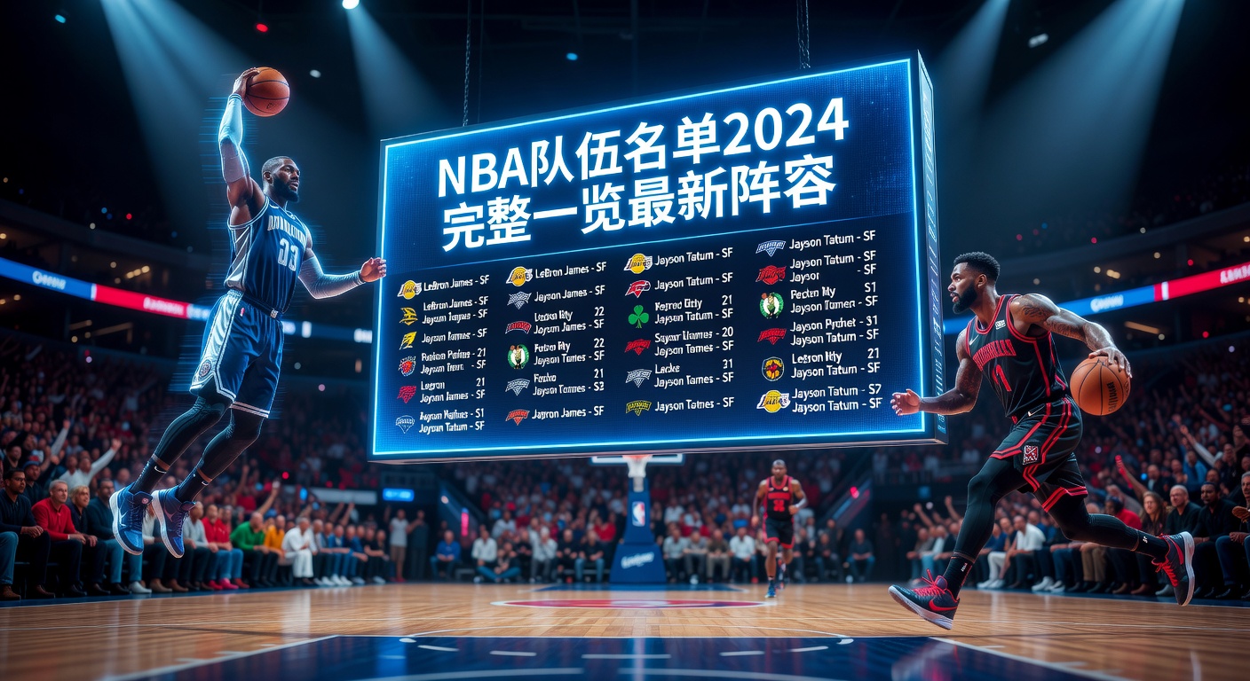 NBA球队名单2024 完整一览最新阵容