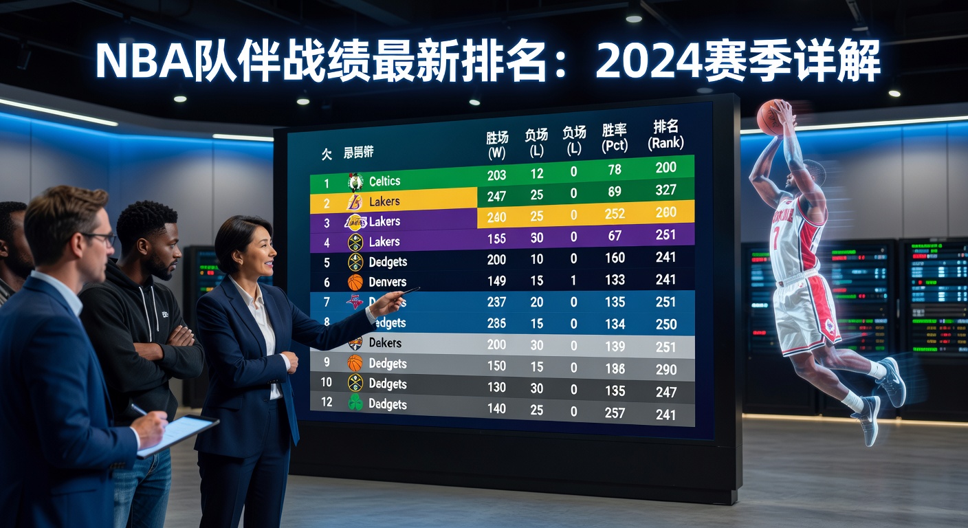 NBA球队战绩最新排名：2024赛季详解