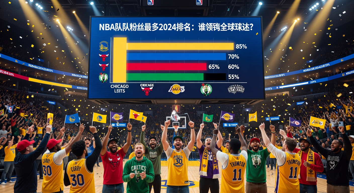 NBA球队粉丝最多2024：Top10排名揭秘
