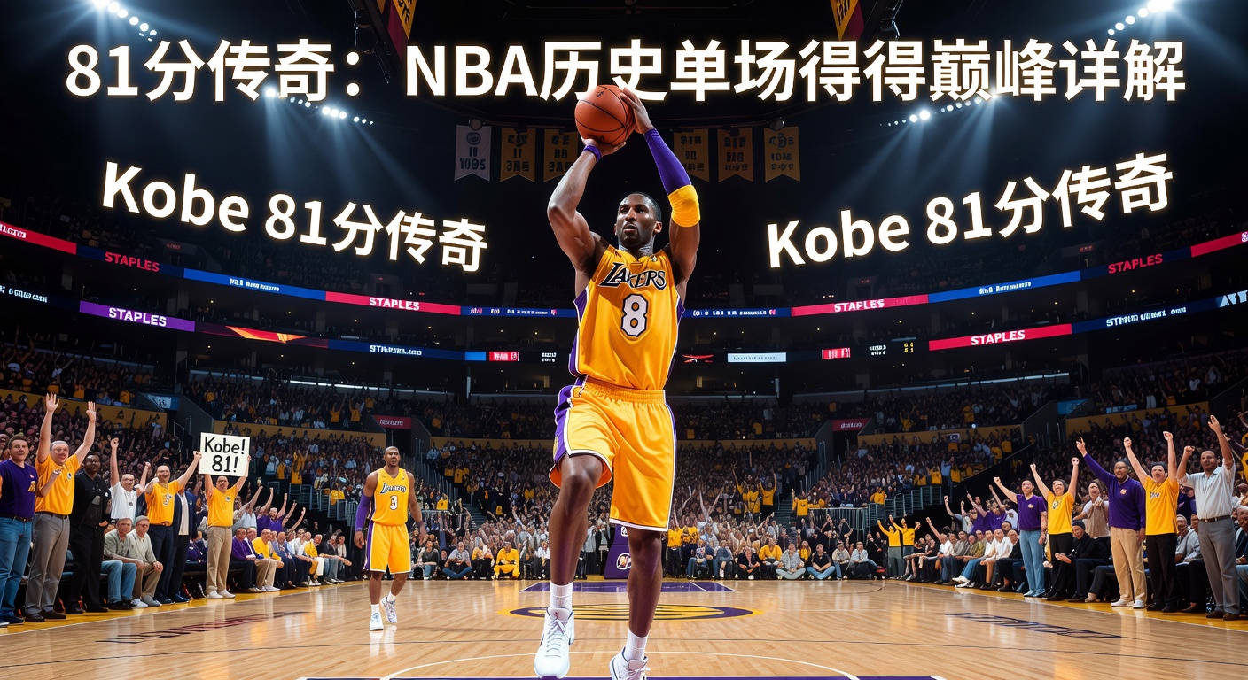 Kobe 81分传奇：NBA历史单场得分巅峰详解