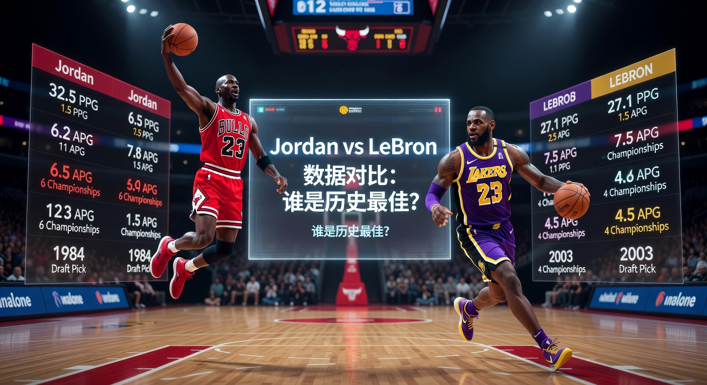 Jordan vs LeBron 数据对比：终极GOAT之争