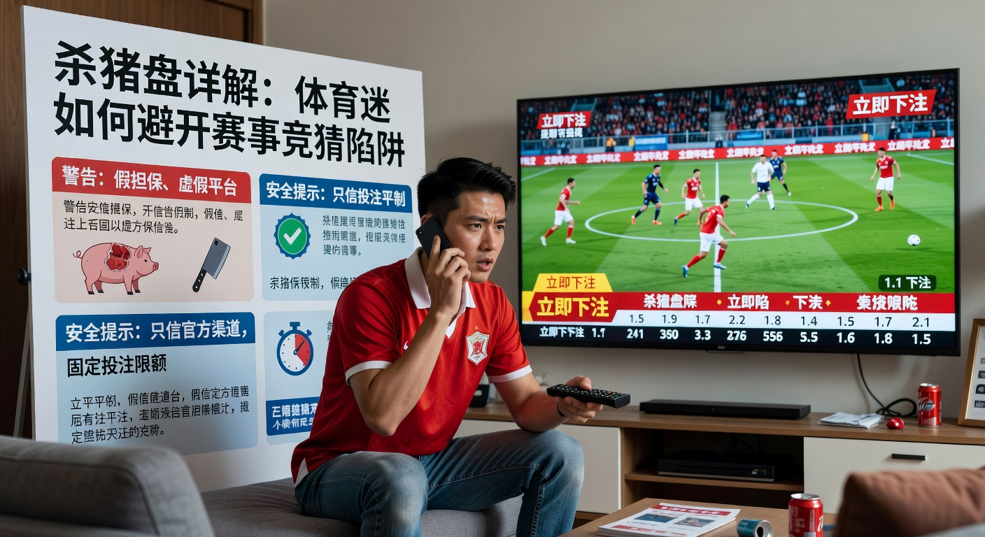 杀猪盘详解：体育迷赛事竞猜避坑指南