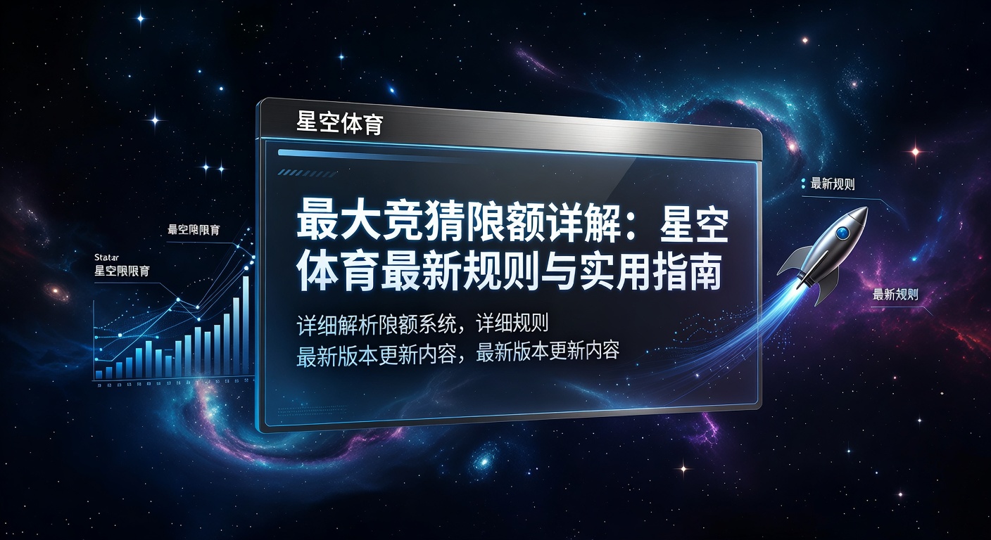 最大竞猜限额详解：2024赛事理性指南
