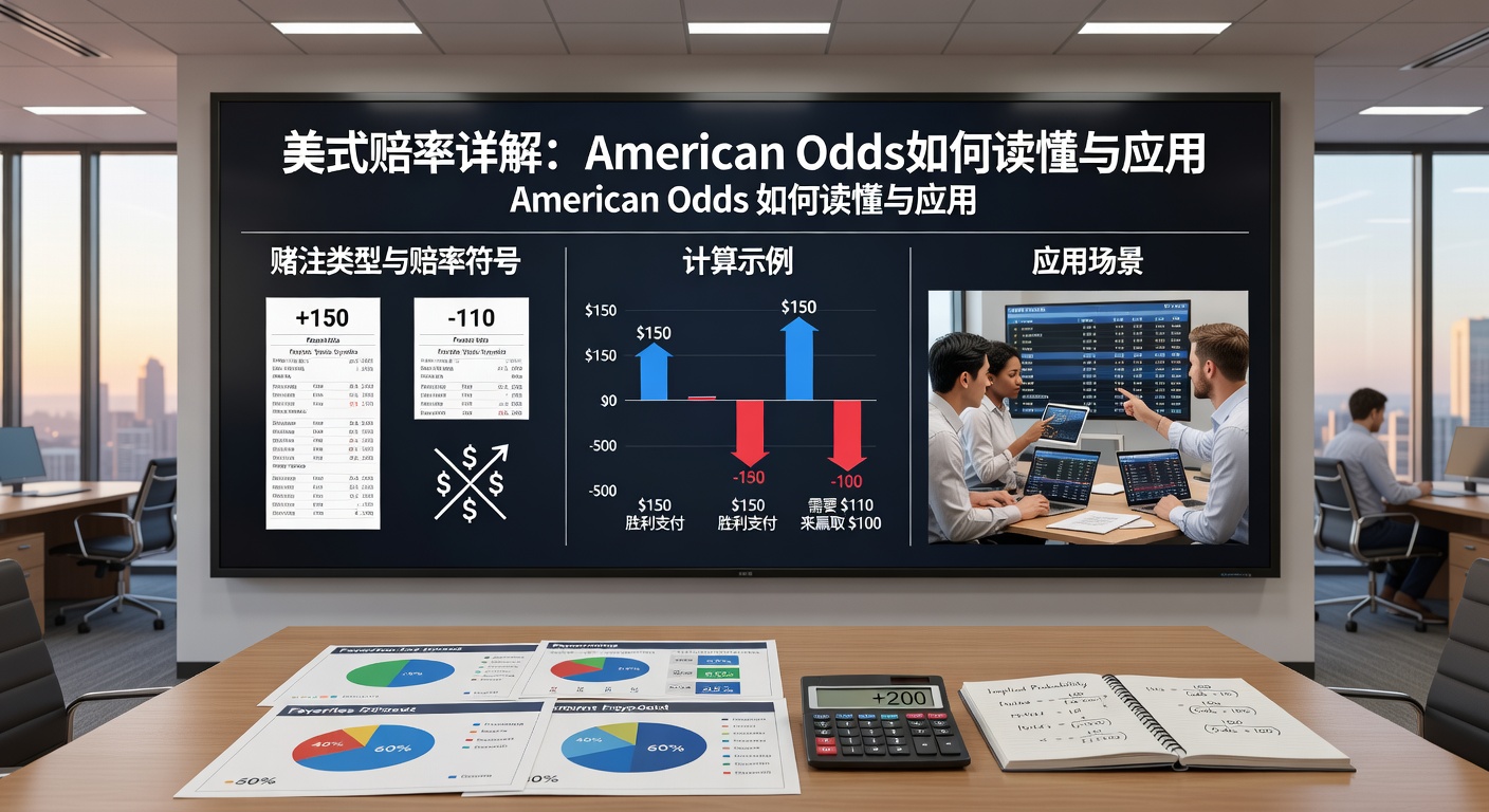美式赔率详解：体育竞猜新手必备指南